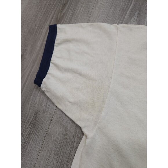 RARE Vintage 80s Champion Ivy Gang T Shirt Mens Medium Harvard Princeton Cornell - Picture 11 of 15